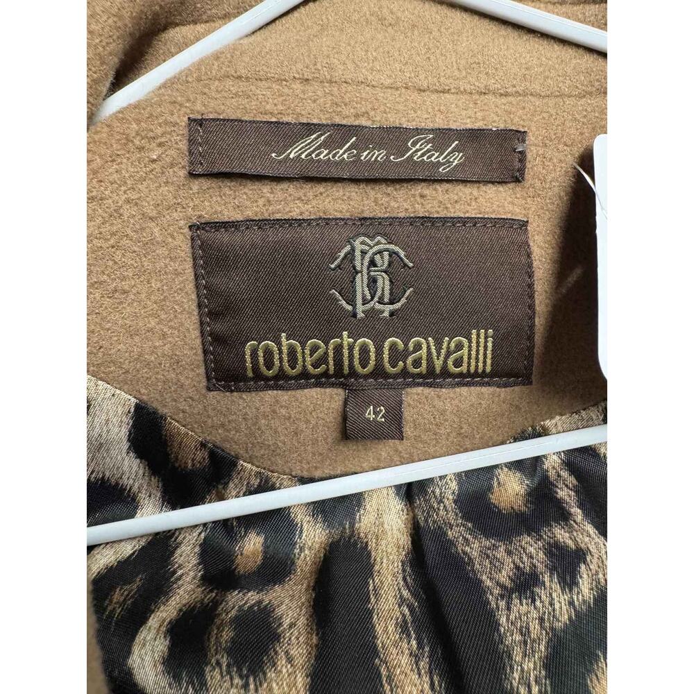 Roberto Cavalli Wool & Cashmere Coat - Size 42/ M - Picture 6 of 6